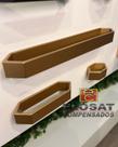 Puxador Elemento Zen G Dourado Matte ZP5455.955 - Zen