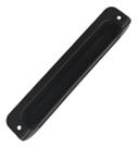Puxador Embutido Vertical Refrimate Preto Original 18 Cm