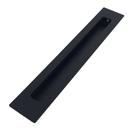 Puxador Embutir Porta De Madeira Modelo Concha Quadrado Preto Puxador Embutir Porta De Madeira Modelo Concha Quadrado Preto