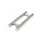 Puxador H Aço Inox 40cm Portas Portão Madeira Vidro Alumínio