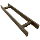 Puxador H Alumínio Barra Chata 400x300 Porta Madeira Bronze Puxador H Alumínio Barra Chata 400x300 Porta Madeira Bronze