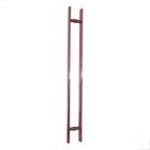 Puxador H Inox Barra Chata 40x10 600x400 Rose Porta Madeira