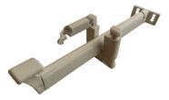 Puxador Haste Janela Maxim Ar Alumínio Udinese Branco - 20cm