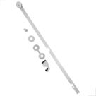 Puxador Haste Janela Maxim-Ar De Aluminio 450mm Fosco Puxador Haste Janela Maxim-Ar De Aluminio 450mm Fosco