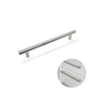 Puxador Haste Redondo Aço Inox 201 Escovado 224 Mm / 35 Cm Para Gavetas Renna