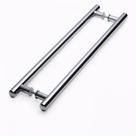 Puxador Inox Duplo Tipo H Tubular 1,10 metro - Construinox
