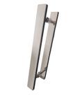 Puxador Inox Para Porta Pivotante Madeira Vidro 80 Cm Cor Polido Alto Brilho Puxador Inox Para Porta Pivotante Madeira Vidro 80 Cm Cor Polido Alto Brilho
