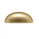 Puxador jador concha nozes gold opaco 064mm - jad3582