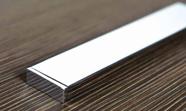 Puxador Linea 288mm Pintura Branco Cromado