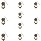 Puxador Luiz Xv Com Haste E Porca 5/32 Com 10 Pçs