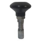 Puxador Manipulo Preto Pino 14mm Para Aparelhos De Academias