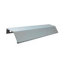 Puxador Moveis Aluminio 7015 Firenze 45º Curvo 192mm Cinza