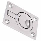 Puxador Náutico Retangular 63x44 mm Inox