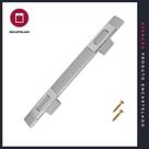 Puxador P&J Avalon 128mm Aluf/Cromado com 1 Unidade - Código 746762