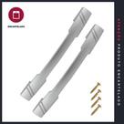 Puxador P&J Mariana 128mm Aluf ABS Kit com 2 Unidades - Código 532509