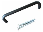Puxador P/móveis Alça/trave 128mm Preto Fosco Kit 4 Peças Puxador P/móveis Alça/trave 128mm Preto Fosco Kit 4 Peças