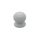 Puxador P/ Móveis Bola 25mm - Branco BRANCO