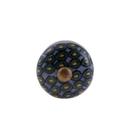 Puxador P/Moveis Ceramica Redondo Colorido Ponto