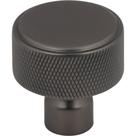 Puxador para armário Top Knobs Garrison 3,2 cm cinza-acinzentado