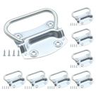 Puxador para baú HOME MASTER HARDWARE zincado, 8 unidades
