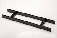Puxador para box "h" 300x500 preto