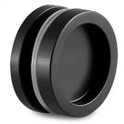 Puxador Para Box Portas e Janelas Concha Transpasse Preto