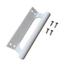 Puxador Para Esquadrias 160mm (Pux006) - Branco - 02 unidades