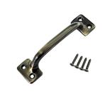 Puxador para Janela de Correr QCAA 12,4 cm em Latão Maciço Antigo