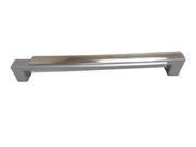 Puxador para móveis pvc fosco com cromado 195mm pv311 tabone