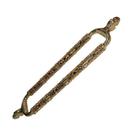 Puxador para Porta 260mm Dourado e Preto DF946 IL