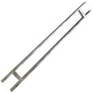 Puxador para Porta 800mm em Aço Inox 304 Escovado DF926 IL