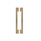 Puxador para porta moma dourado zen duplo 80 cm (800 mm) zp1123.955