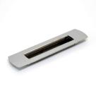 Puxador para Porta ou Móvel Tipo Concha 12cm Fold Geris Prata Puxador para Porta ou Móvel Tipo Concha 12cm Fold Geris Prata