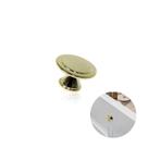 Puxador Ponto Redondo 30mm Dourado Brilhante Puxador Ponto Redondo 30mm Dourado Brilhante
