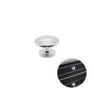 Puxador Ponto Redondo Il 808 25 Mm Cromado Para Porta