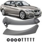Puxador Porta Esquerda Bmw 320i 325i 330i 328i 335i E90 E91 De 2005 À 2012 - Cinza Platina