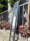 Puxador Porta Pado Tubular Sobrepor 80cm Inox Preto