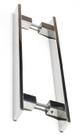 Puxador Porta Passagem Duplo 7003 15x30x600 Inox Polido (60p 40f) 70033060 Sst Prateado Puxador Porta Passagem Duplo 7003 15x30x600 Inox Polido (60p 40f) 70033060 Sst Prateado
