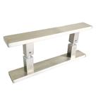Puxador Porta Pivotante Correr Duplo Box Aço Inox 25cm Flat