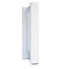 Puxador Porta Portao Aluminio Madeira Buzio Branco PUX-144 140mm Alumifix