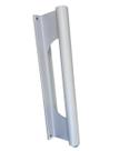 Puxador Porta Portao Aluminio Madeira Buzio Branco PUX-145/146 195mm Alumifix