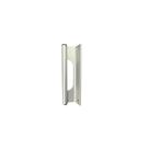 Puxador Porta Portao Aluminio Madeira Buzio Fosco PUX-157 195mm Alumifix