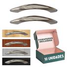 Puxador Princess 96mm Armário/gaveta Ônix - 10 Unidades