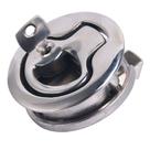 Puxador Redondo Com Chave Inox Para Portas Janela Barco 62cm