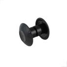 Puxador Resina Médio Preto Porta De Vidro Blindex 6 Unidades