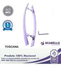 Puxador scabello toscana 40x10 100cm - polido