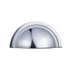 Puxador shell 64mm cromado zp4318.1.