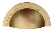 Puxador Shell 64mm Gold Fosco Zen Design Puxador Shell 64mm Gold Fosco Zen Design