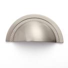 Puxador Shell 64MM Niquel Escovado - ZP4318.916 -Zen