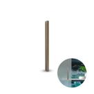 Puxador Slim de 30cm Em Champanhe Claro Para Porta de Vidro Rometal